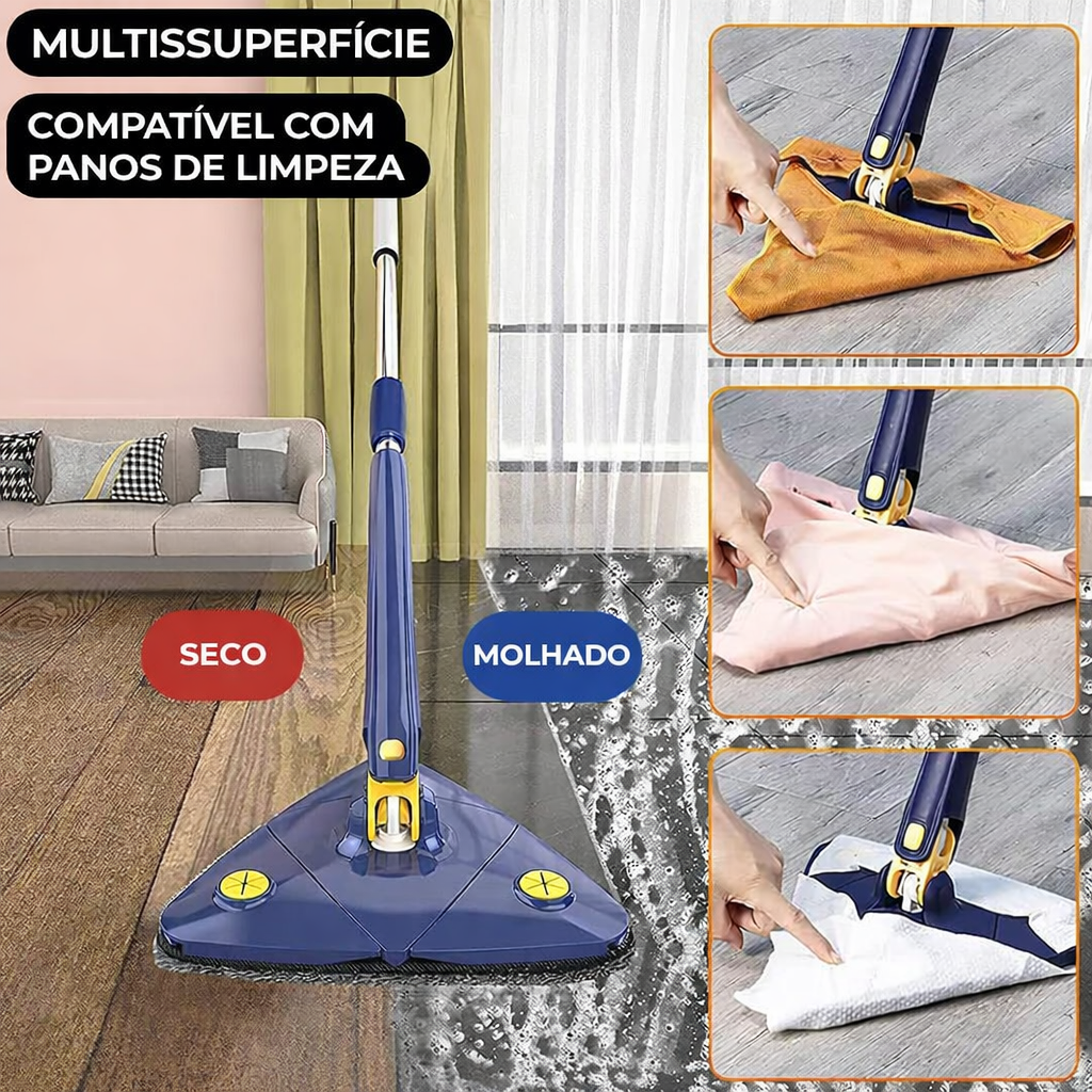 360Mop™ | Esfregona de Limpeza 360 + 2 panos de oferta / Oferta